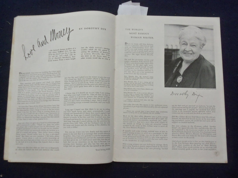 1937 DECEMBER 2 WOMAN'S DAY MAGAZINE - J 9783