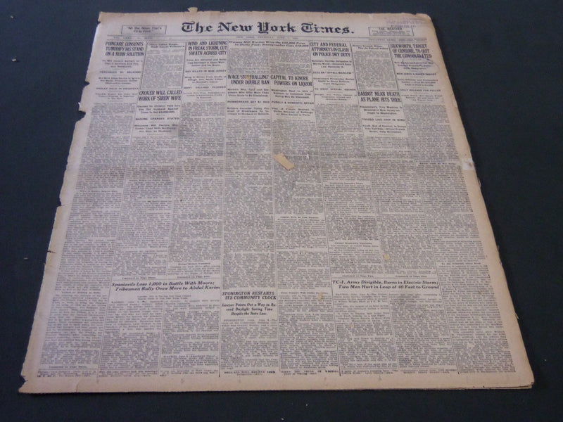 1923 JUNE 7 NEW YORK TIMES - SILKWORTH TARGET OF CENSURE - NT 5858
