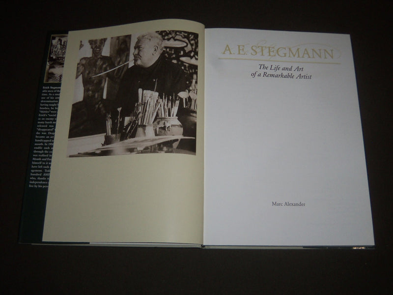 2000 A. E. STEGMANN BY MARC ALEXANDER HARDCOVER BOOK - GREAT PRINTS - I 1184