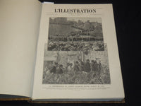 1920 L'ILLUSTRATION FRENCH MAGAZINE BOUND VOLUME SET OF 2 - FULL YEAR