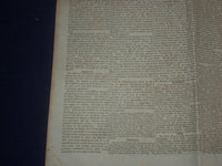 1833 SEPTEMBER 5 THE GLOBE NEWSPAPER - U.S. BANK - JACKSON - NP 5076