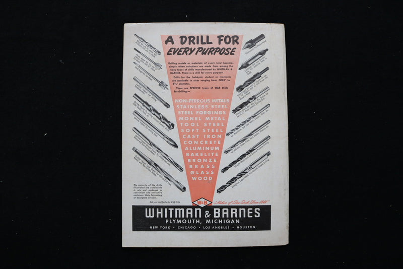 1951 AUG POPULAR HOMECRAFT MAGAZINE - GOOD FINISHING PRACTICES COVER - E 10395