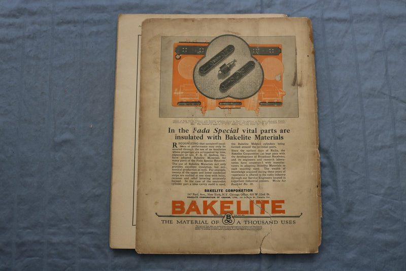 1927 DECEMBER RADIO ENGINEERING MAGAZINE - FILTER CIRCUITS COVER - ST 1766Y