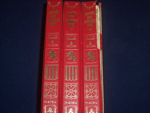 1966 ESPANA QUE HERMOSA ERES SET OF 3 VOLUMES - SPAIN - GREAT PHOTOS - KD 1402