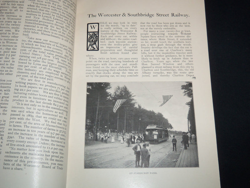 1903 JUNE THE WORCESTER MAGAZINE - MASSACHUSETTS - J 8851
