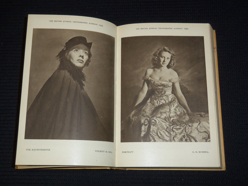 1952-1955 BRITISH JOURNAL PHOTOGRAPHIC ALMANAC LOT OF 2 - NICE ADS - KD 4669E