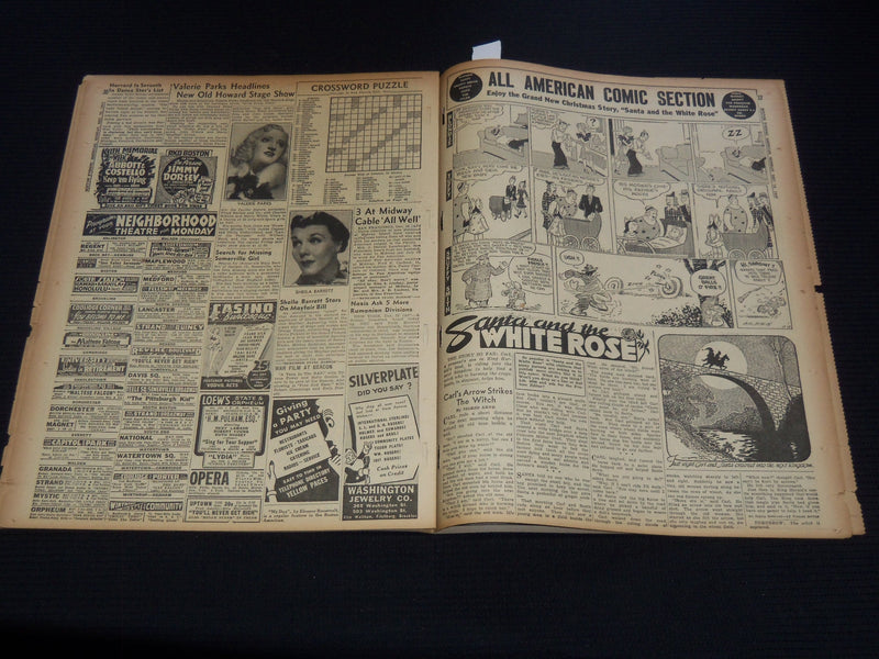 1941 DECEMBER 15 BOSTON AMERICAN NEWSPAPER - SUBS RAIDED HAWAII - NP 2151G