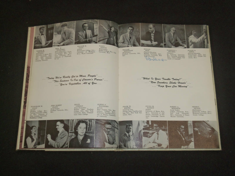 1957 HORACE GREELEY HIGH SCHOOL YEARBOOK - CHAPPAQUA, NEW YORK - YB 2118