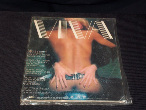 1974 SEPTEMBER VIVA MAGAZINE - WOMEN'S INTERNATIONAL FRONT COVER - E 4199