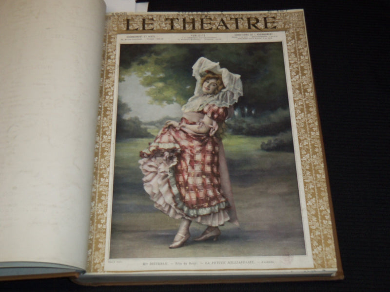 1905 JULY-DECEMBER LE THEATRE MAGAZINE BOUND VOLUME - 12 ISSUES - KD 2278K