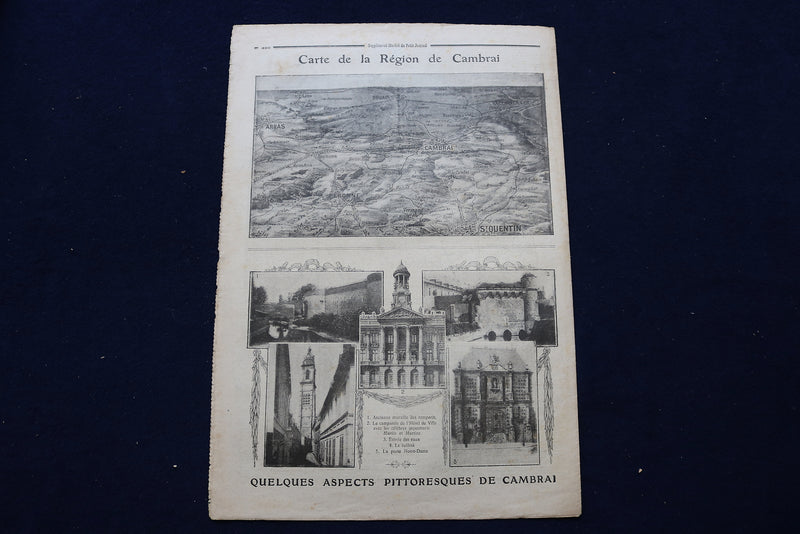 1917 DEC 16 LE PETIT JOURNAL SUPPLEMENT ILLUSTRE MAGAZINE -GEN BRISSAUD -NP 8825