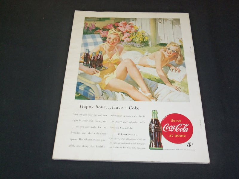 1947 JULY MADEMOISELLE MAGAZINE - MOTHERS AND BABIES - SP 6692
