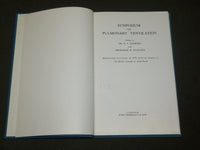 1959 SYMPOSIUM ON PULMONARY VENTILATION BOOK EDITED BY HARBORD & WOOLMER-KD 6065