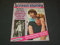 1971 DECEMBER SCREEN STORIES MAGAZINE - JACKIE KENNEDY AND JFK JR. - SP 8219