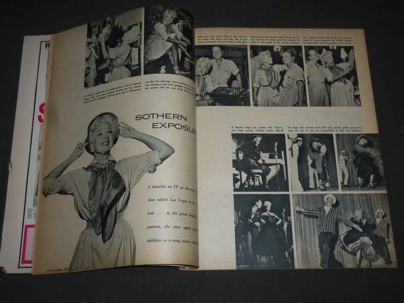 1954 NOVEMBER TV STAR PARADE MAGAZINE - DINAH SHORE COVER - ST 4962
