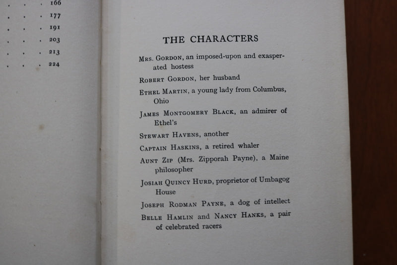 1904 THE GORDON ELOPEMENT HARDCOVER BOOK BY CAROLYN WELLS & HARRY TABER- KD 9609