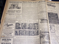 1907 MARCH 10 THE BOSTON HERALD - THOUSANDS AT AUTO SHOW'S FIRST NIGHT - BH 387