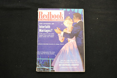 1956 OCTOBER REDBOOK MAGAZINE - INTERFAITH MARRIAGES? COVER - SP 3745S