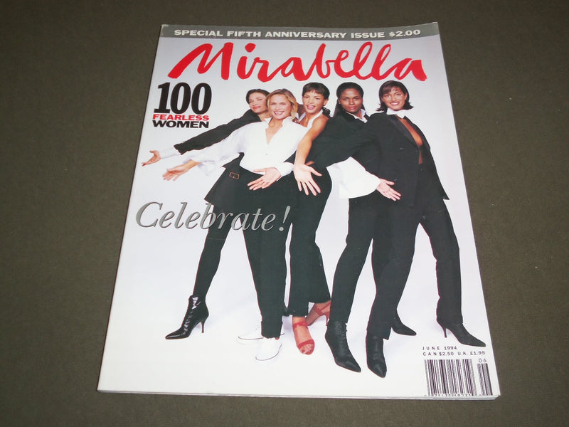1994 JUNE MIRABELLA MAGAZINE - 5TH ANNIVERSARY - 100 FEARLESS WOMEN - SP 5465