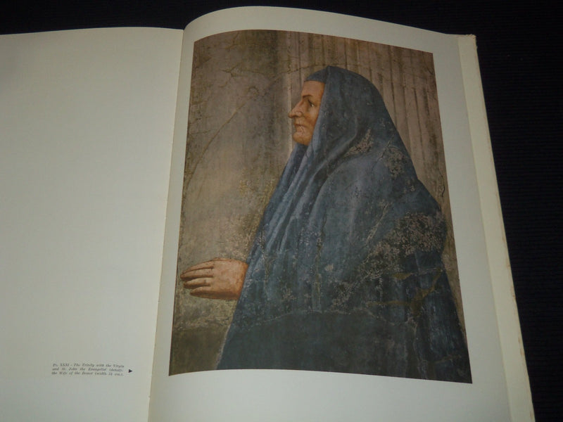 1956 MASACCIO FRESCOS IN FLORENCE VOLUME - NEW YORK GRAPHIC SOCIETY - Z 232