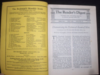 1929 JULY THE READER'S DIGEST SOFTCOVER BOOK - NUMBER 87 - J 9931