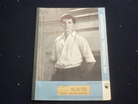 1964 AUGUST THE PROFESSIONAL PHOTOGRAPHER - PHOTOS, ARTICLES & ADS - ST 6637