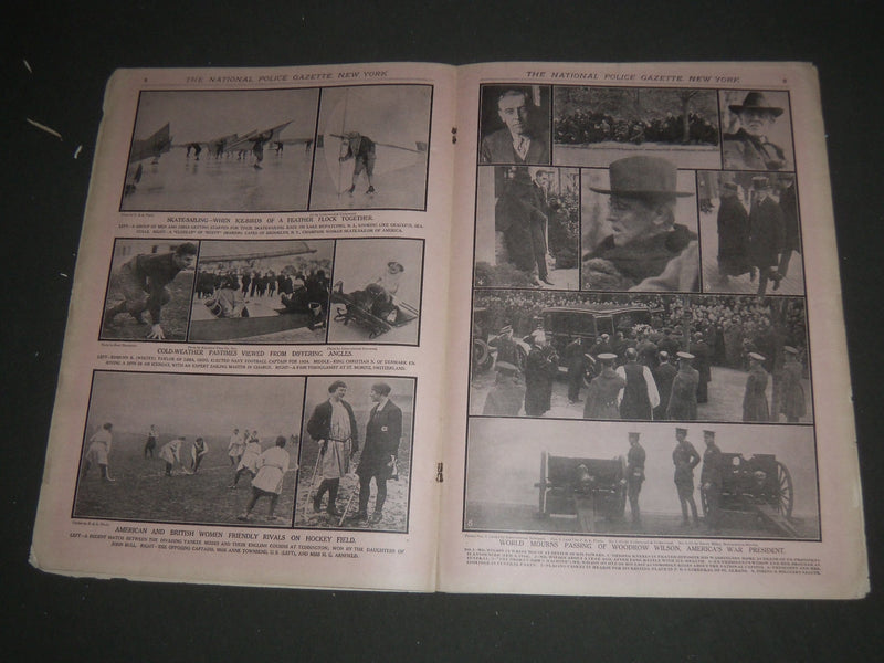 1924 MARCH 8 NATIONAL POLICE GAZETTE - BETH DARLINGTON - SP 3076