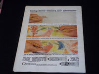 1966 JUNE-AUGUST AMERICAN ARTIST MAGAZINE VERY NICE ART COVER & CONTENT - E 2145