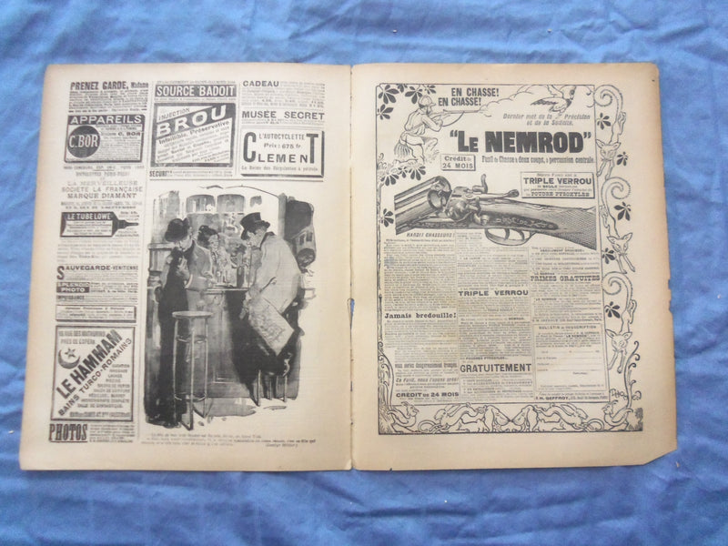 1903 SEP 12 LE SOURIRE MAGAZINE - ILLUSTRATED COMEDY - FRENCH TEXT - SP 4865W