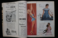 1956 FEBRUARY CINELANDIA MAGAZINE -ELIZABETH TAYLOR COVER-MARILYN  - E 26382