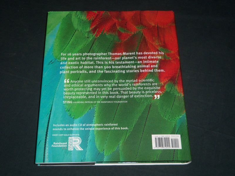2006 RAINFOREST HARDCOVER BOOK BY THOMAS MARENT - NICE PHOTOS - I 1761