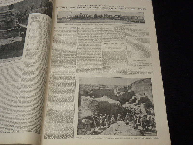 1902 SEPT 7 NEW YORK TRIBUNE ILLUSTRATED SUPPLEMENT - JOHN M. FARLEY - NP 9006