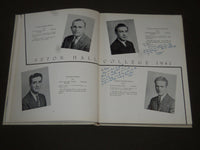 1941 WHITE & BLUE SETON HALL COLLEGE YEARBOOK- SOUTH ORANGE NEW JERSEY - YB 1076