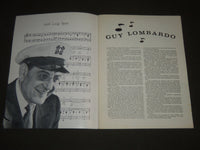 1905'S GUY LOMBARDO ROYAL CANADIANS PROGRAM - NICE PHOTOS - ST 4770