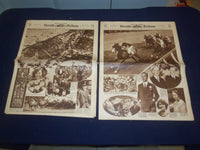 1928 MAY 19 NEW YORK HERALD TRIBUNE GRAVURE SECTION-CURVEUR WINS JAMAICA-NP 4988