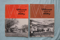 1951-1953 WISCONSIN MAGAZINE OF HISTORY - LOT OF 13 - O 3973