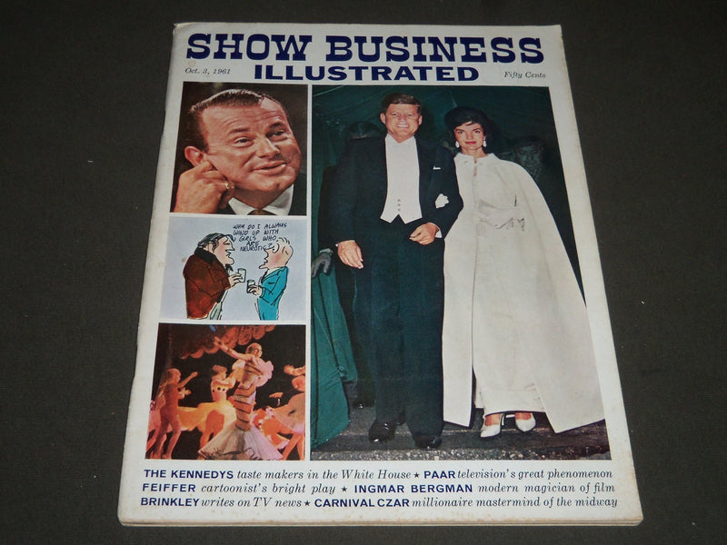 1961 OCTOBER 3 SBI SHOW BUSINESS ILLUSTRATED MAGAZINE - THE KENNEDY'S - ST 4914