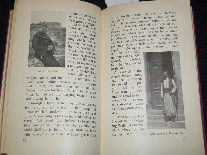 1930 REMINISCENCES HARDCOVER BOOK SIGNED BY ANTON LANG - KD 4583M
