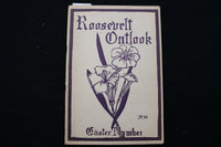 1925-1926 ROOSEVELT JUNIOR HS OUTLOOK MAGAZINE- GERMANTOWN, PA- LOT OF 7- K 2443