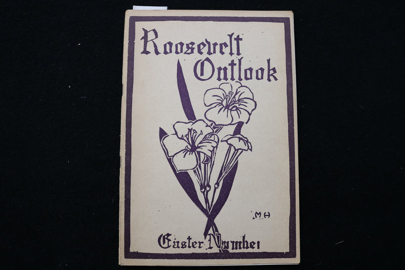 1925-1926 ROOSEVELT JUNIOR HS OUTLOOK MAGAZINE- GERMANTOWN, PA- LOT OF 7- K 2443