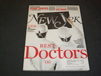 2006 JUNE 19 NEW YORK MAGAZINE - BEST DOCTORS '06- SP 5975