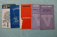 1970'S LONDON THEATRE PROGRAMS - LOT OF 5 - K 2579