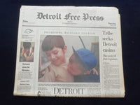 1996 MAY 2 DETROIT FREE PRESS NEWSPAPER - TRIBE SEEKS DETROIT CASINO - NP 7260