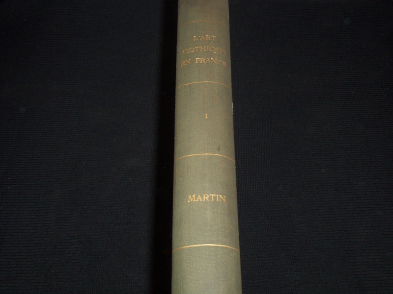 1910'S L'ART GOTHRIQUE EN FRANCE - L'ARCHITECTURE ET LA DECORATION VOLUME- Z 278