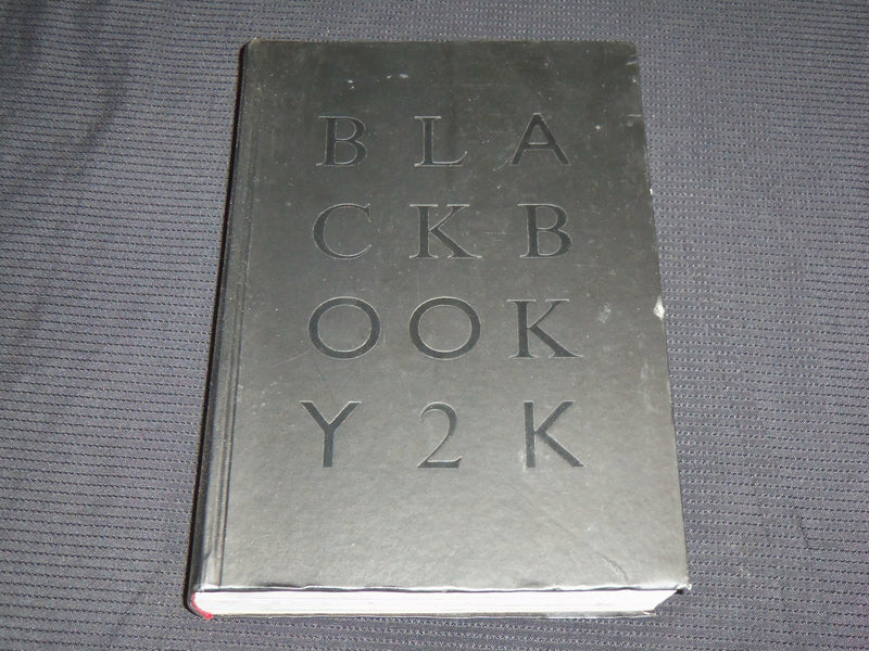 2000 BLACK BOOK Y2K SOFTCOVER BOOK - GREAT PHOTOS - R 715C