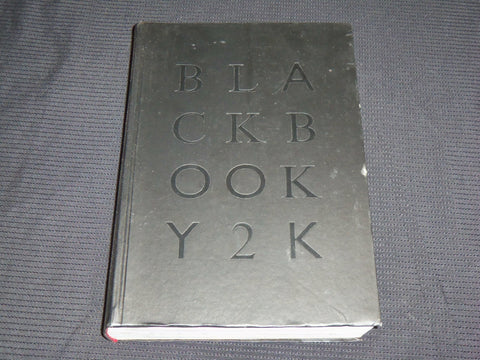 2000 BLACK BOOK Y2K SOFTCOVER BOOK - GREAT PHOTOS - R 715C