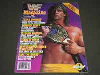 1990 DECEMBER WWF WRESTLING MAGAZINE - TEXAS TORNADO COVER - J 2255