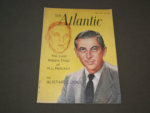 1956 MAY THE ATLANTIC MONTHLY MAGAZINE - H.L. MENCKEN & ALISTAIR COOKE - SP 9574