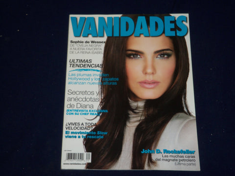 2007 SEPTEMBER 25 VANIDADES MAGAZINE - MARIA LUISA COVER - SP 9873