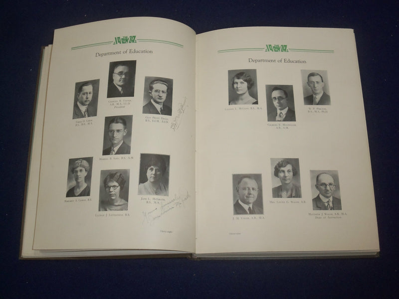 1929 THE OAK STATE TEACHERS COLLEGE YEARBOOK - INDIANA, PENNSYLVANIA - YB 2023